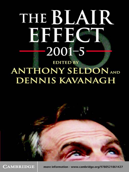 Cover image for The Blair Effect 2001–5